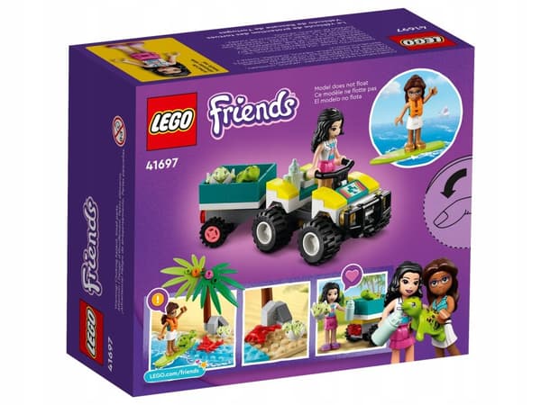 LEGO FRIENDS 41697 SKÖLDPADDANS RÄDDNINGSFORDON KRÄVS
