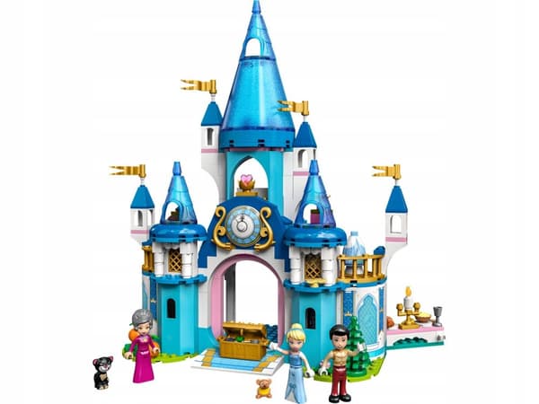 LEGO Disney 43206 Tuhkimon linna ja Prinssi Uljas