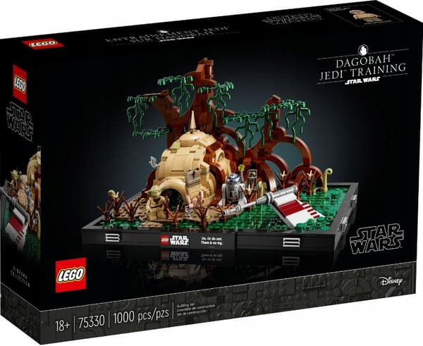 LEGO Star Wars 75330 Diorama: Jedi-træning