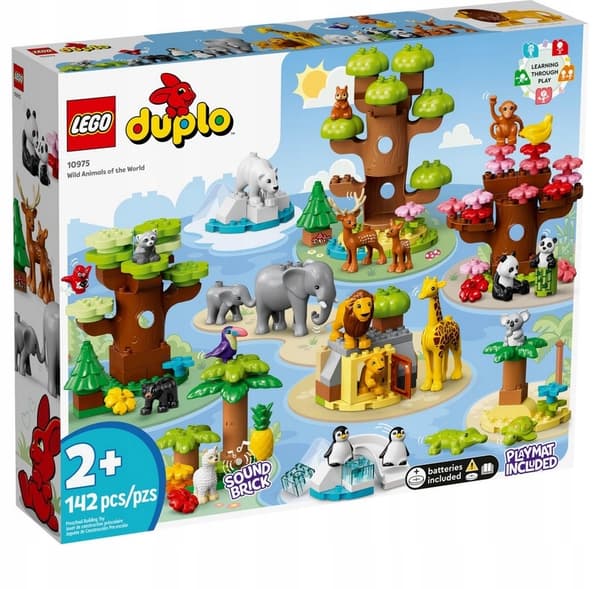 LEGO Duplo 10975 Safarimaailma Villieläimet