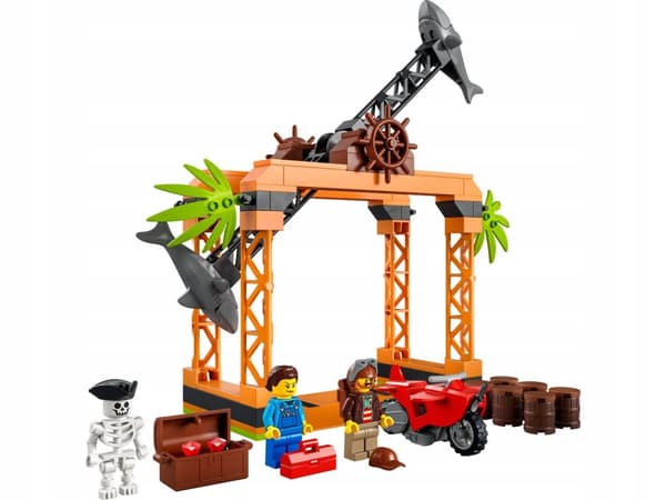LEGO City 60342 Temppuhaaste: Hain hyökkäys