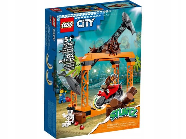 LEGO City 60342 Temppuhaaste: Hain hyökkäys