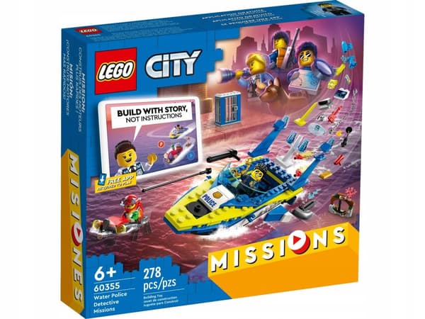 LEGO City 60355 Vandpolitiets efterforskninger BÅD