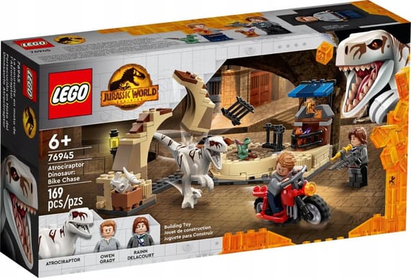 LEGO Jurassic World 76945 Atrociraptor Motojagt