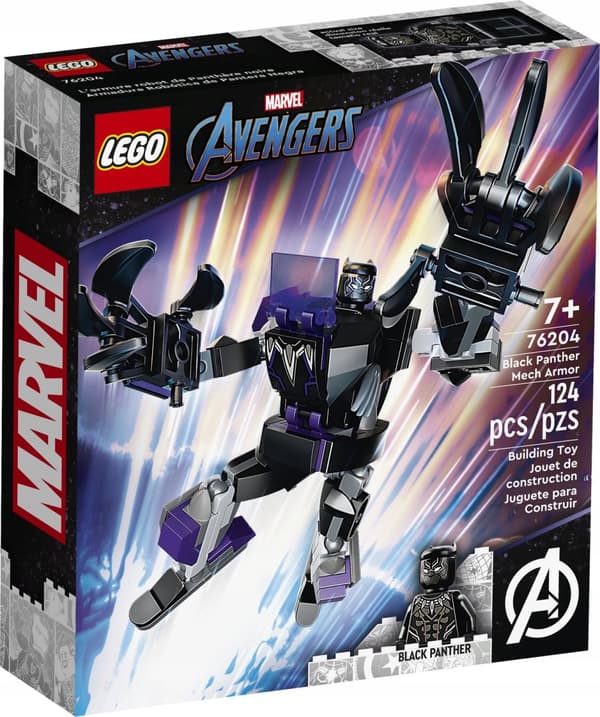 LEGO 76204 Marvel BLACK PANTER Mekanisk Rustning