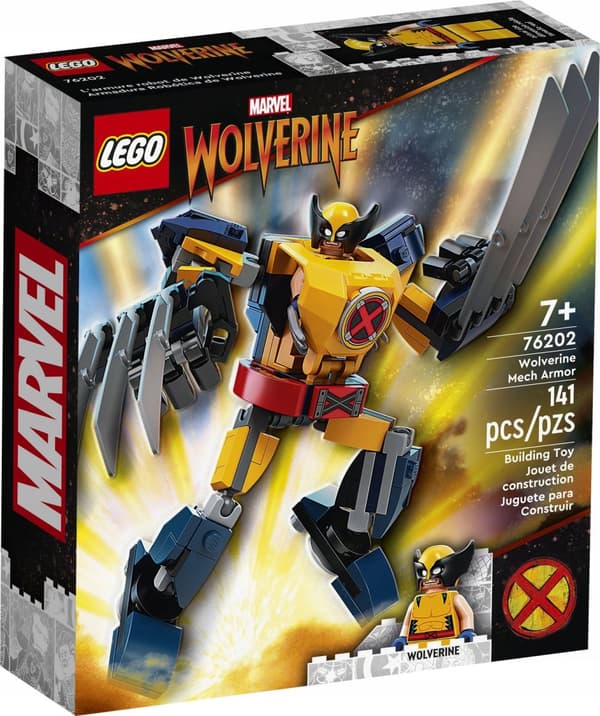 LEGO Marvel Wolverines Mech-dräkt 76202