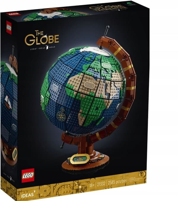 LEGO Ideas 21332 GLOBUS Globen NYE Klodser
