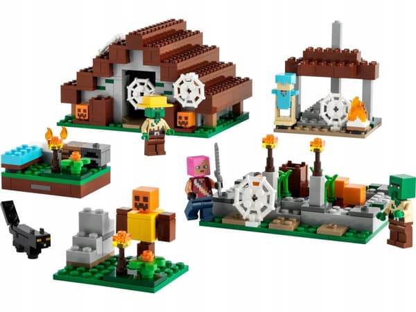 LEGO Minecraft 21190 Forladt Landsby ZOMBIEJAGT