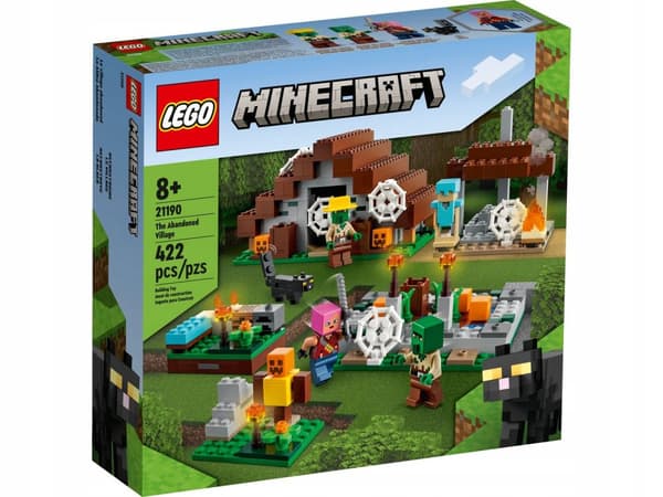 LEGO Minecraft 21190 Forladt Landsby ZOMBIEJAGT