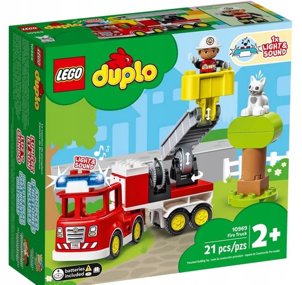 LEGO Duplo 10969 Brandbil Brandvæsen