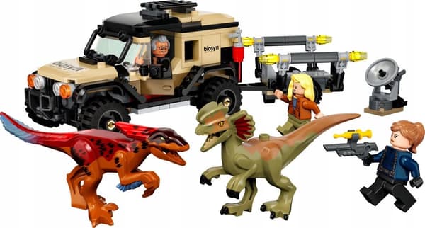 LEGO Jurassic 76951 PYRORAPTOR & DILOPHOSAURS JAGTEN