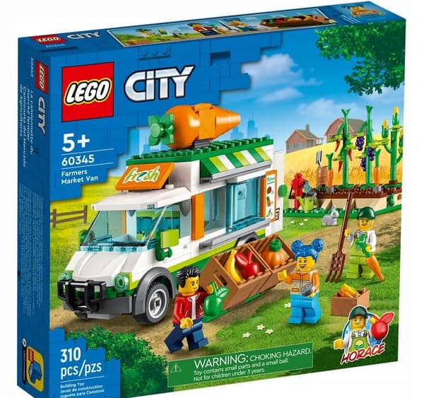 LEGO City 60345 Grønthandlerens Markedsvogn