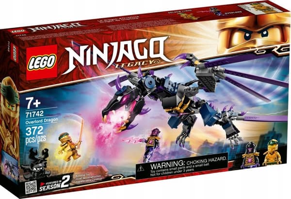 LEGO Ninjago 71742 OVERLORD DRAGON gyllene LLOYD-drag