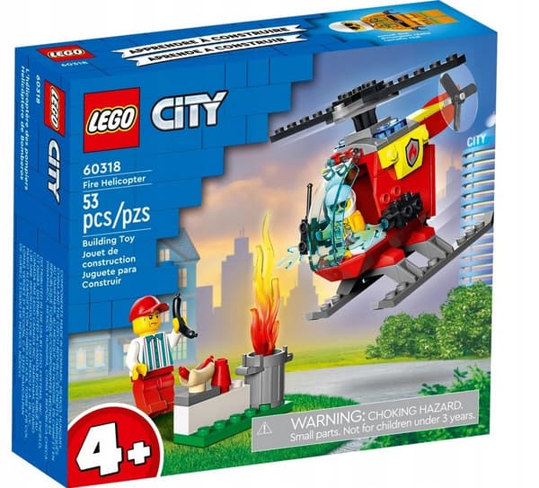 LEGO City 60318 Brandhelikopter