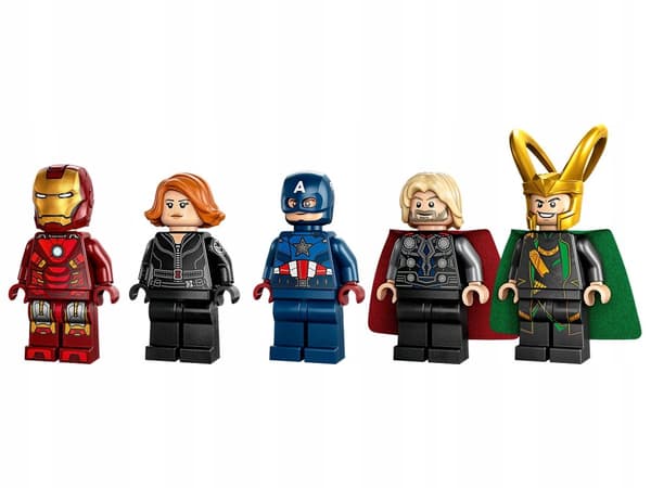 LEGO Super Heroes 76248 Quinjet Avengers THOR LOKI