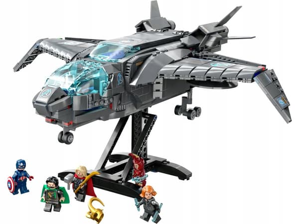 LEGO Super Heroes 76248 Quinjet Avengers THOR LOKI