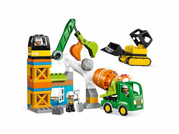 LEGO Duplo 10990 Byggeplads Gravemaskine Blandemaskine