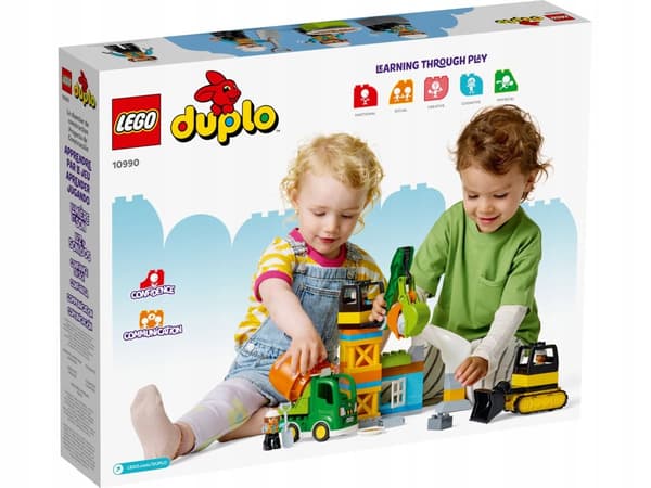 LEGO Duplo 10990 Byggeplads Gravemaskine Blandemaskine