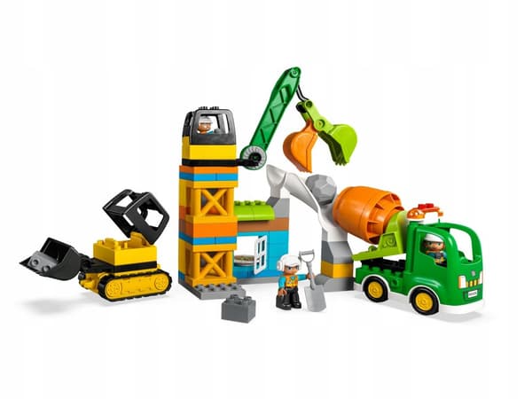 LEGO Duplo 10990 Byggeplads Gravemaskine Blandemaskine