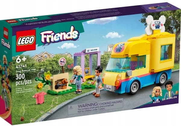 LEGO Friends 41741 Hunderedningslastbil