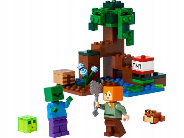 LEGO Minecraft 21240 Zombiesumpeventyr