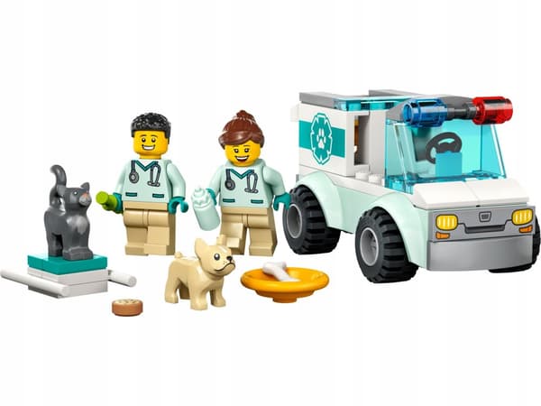 LEGO City 60382 Dyrelægeambulance
