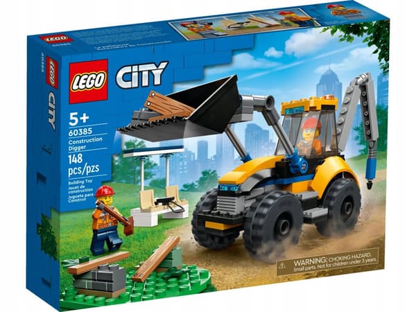 LEGO City 60385 Kaivinkonekuormaaja Rakennuspalikat