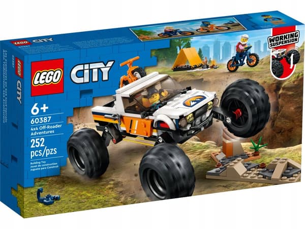 LEGO City 60387 Terrängfordon med fyrhjulsdrift BUGGY BLOCKS