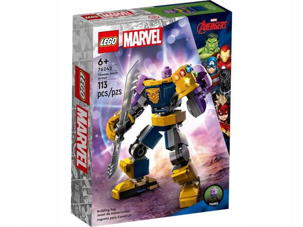 LEGO Super Heroes 76242 Thanos-robotin haarniska