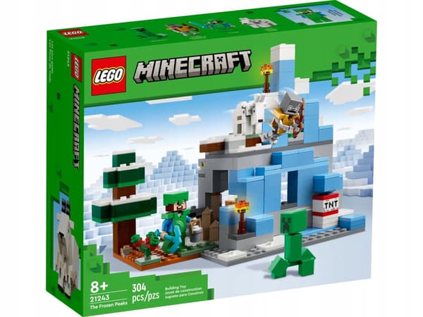 LEGO Minecraft 21243 Snebjergenes Krybende Steve