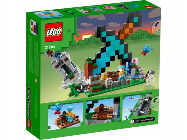LEGO Minecraft 21244 Sværdbastion SKELETKRYD