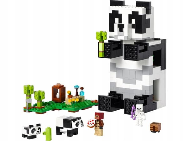 LEGO Minecraft 21245 Pandasuojelualue PANDATALO