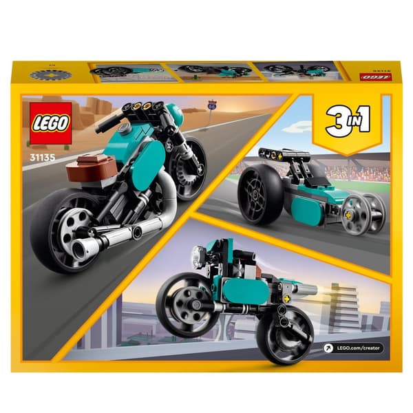 LEGO Creator 31135 Veteranmotorcykel 3-i-1-motorcykel