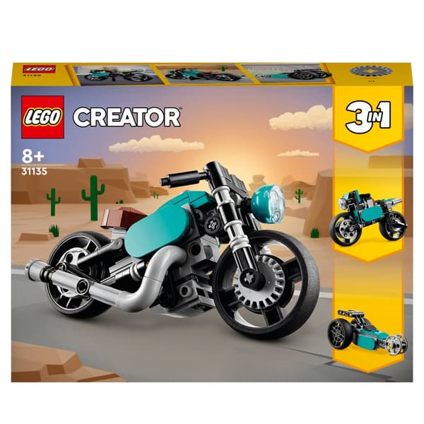 LEGO Creator 31135 Veteranmotorcykel 3-i-1-motorcykel