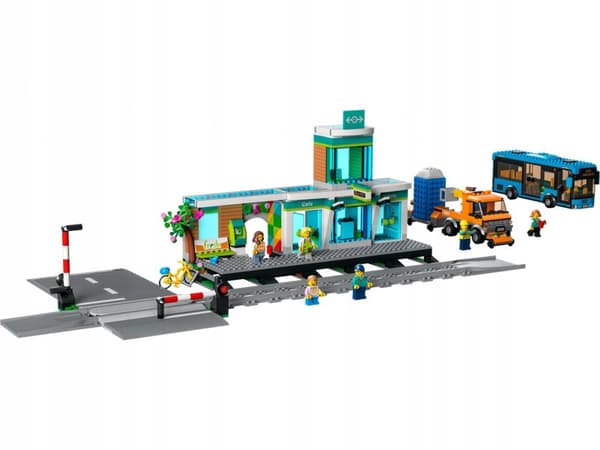 LEGO City 60335 Togstation Busbane Skinner