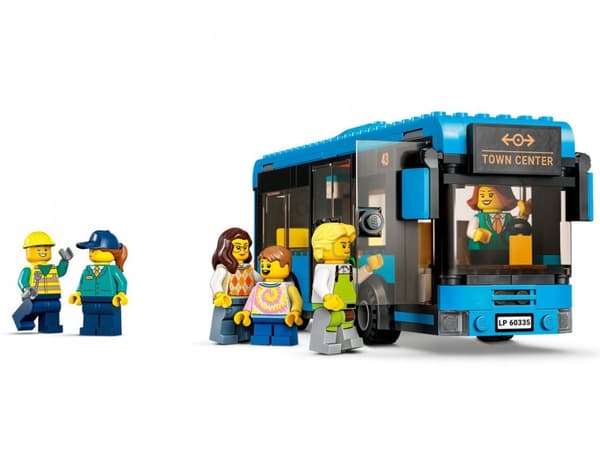 LEGO City 60335 Togstation Busbane Skinner