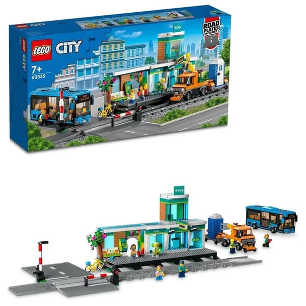 LEGO City 60335 Togstation Busbane Skinner