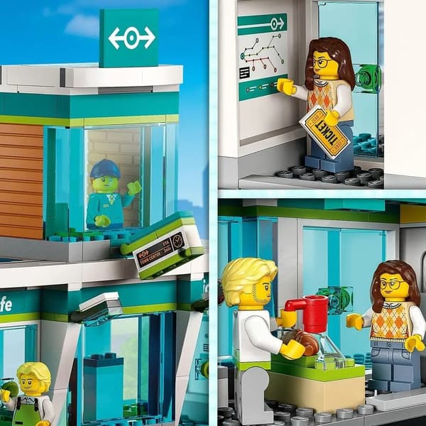 LEGO City 60335 Togstation Busbane Skinner