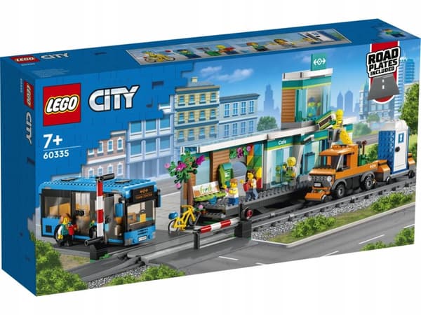 LEGO City 60335 Togstation Busbane Skinner