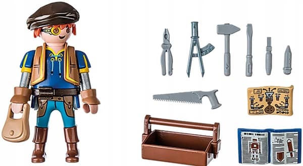Playmobil 71302 Novelmore Dario med værktøj