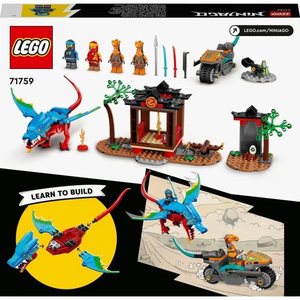 LEGO Ninjago Tempel med Ninjadrage 71759