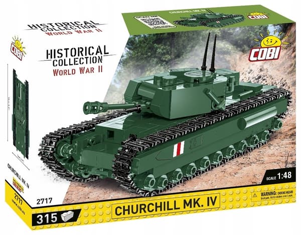 COBI 2717 Historisk Churchill MK. IV Stridsvagn 315