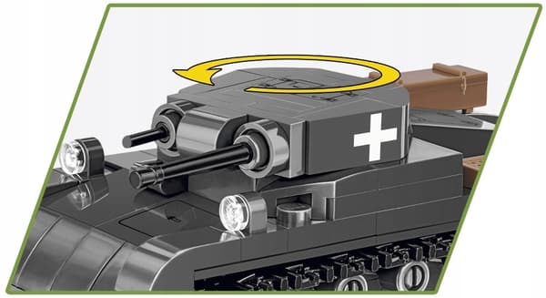 COBI 2718 historiallinen säiliö PANZER II AUSF.A 250