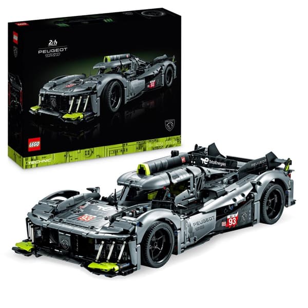 LEGO Technic PEUGEOT 9X8 24H Le Mans Hybrid 42156