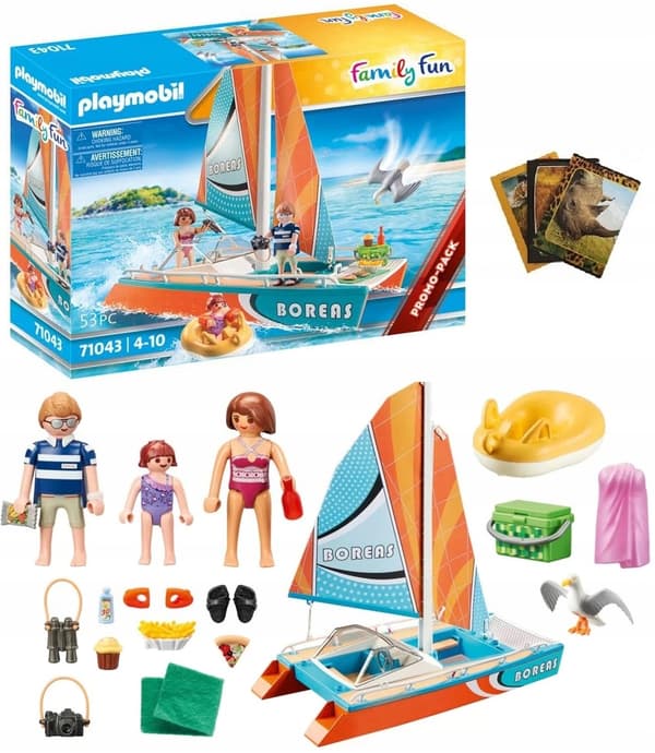 PLAYMOBIL 71043 KATAMARAN Båd Båd Skib