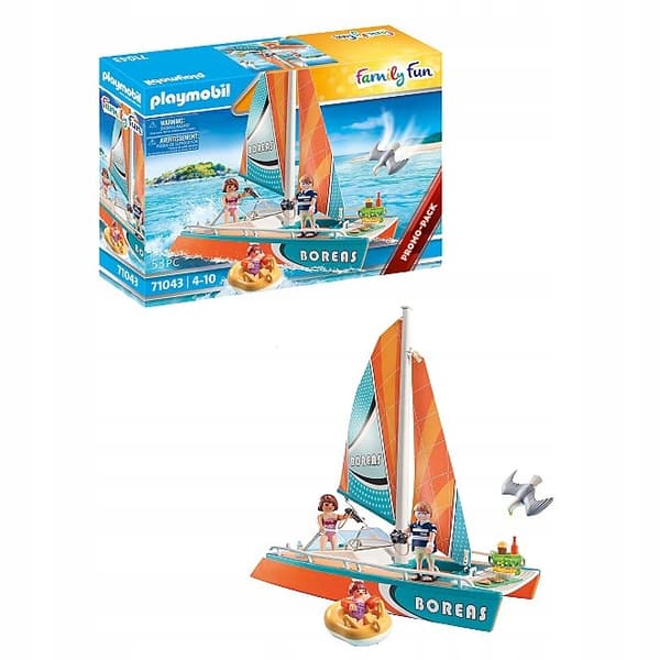 PLAYMOBIL 71043 KATAMARAN Båd Båd Skib