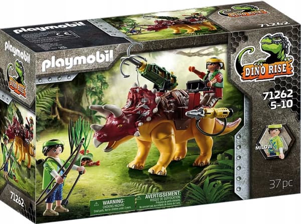 Playmobil 71262 Dino Rise Triceratops Dinosaur
