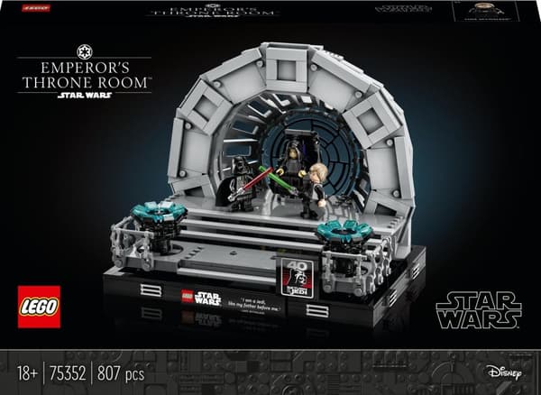 LEGO Star Wars 75352 Diorama Imperato Tronsalen