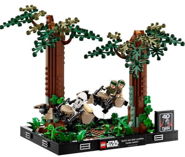 LEGO Star Wars 75353 Diorama Speeder Chase