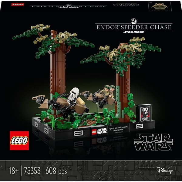 LEGO Star Wars 75353 Diorama Speeder Chase